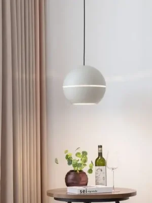 Závěsné svítidlo Lucande Calantha, šedá barva, hliník, Ø 30 cm Omezená Nabídka