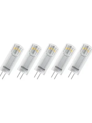 OSRAM Base PIN LED kolíková žárovka G4 1,8 W 200 lm 5 ks Must-Have