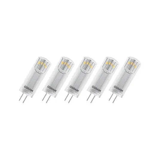 OSRAM Base PIN LED kolíková žárovka G4 1,8 W 200 lm 5 ks Must-Have