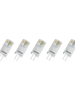 OSRAM Base PIN LED kolíková žárovka G4 0,9 W 100 lm 5 ks Značkový
