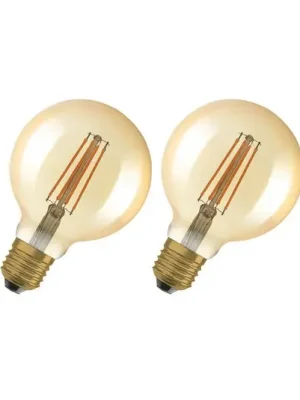 OSRAM 1906 E27 6,5 W LED G95 824 zlatá stmívatelné, 2 ks Kup Teď
