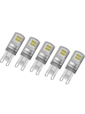 Výhodná Nabídka OSRAM Base PIN LED kolíková žárovka G9 1,9 W 2 700 K 5 ks