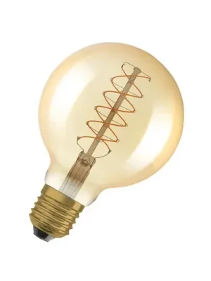 Cenový Hit OSRAM Vintage 1906 E27 7W LED G95 822 zlatá stmívatelná