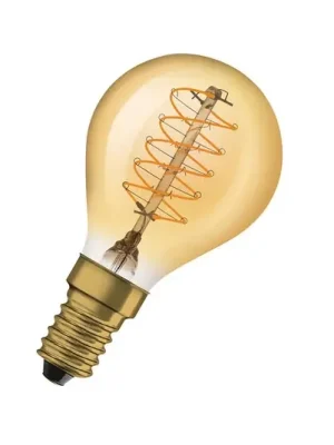 OSRAM 1906 E14 3,4 W LED kapka 822 zlatá stmívatelné Levný