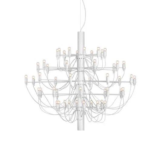 Výhodná Nabídka Lustr FLOS 2097/50 LED, čirý, bílý