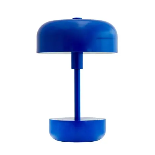Akční Cena Dyberg Larsen Haipot LED stolní lampa dobíjecí baterie modrá