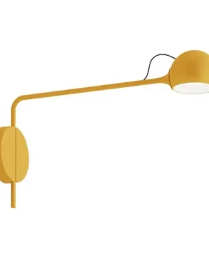 Horká Nabídka Artemide Ixa LED nástěnné světlo, rameno fix žlutá