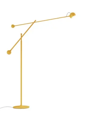 Pouze Dnes Artemide Ixa LED stojací lampa nastavitelná žlutá