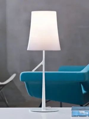 Sezónní Sleva Foscarini Birdie piccola LED stolní lampa bílá tlumená