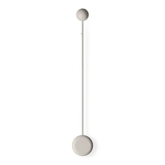 Aktuální Vibia Pin 1692 LED nástěnné světlo, 70 cm, krémové