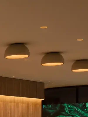 Vibia Duo 4874 LED stropní svítidlo, krémové Speciální Cena