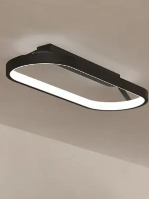 Nízká Cena LED stropní světlo Codriales v černé barvě