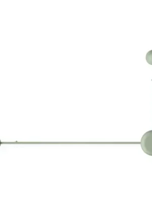 Vibia Pin 1694 LED nástěnné světlo, dvouramenné, zelené Ihned K Objednání