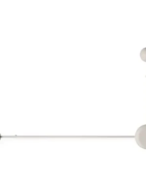 Vibia Pin 1694 LED nástěnné světlo, dvouramenné, krémové Značkový
