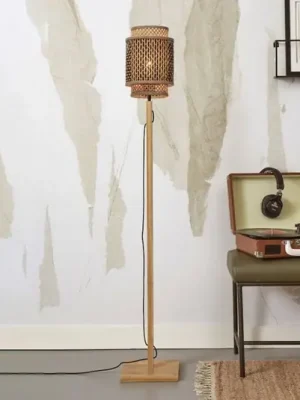 Horká Nabídka GOOD & MOJO Bhutan stojací lampa 135 cm přírodní