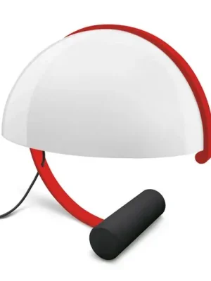 Nová Kolekce Stilnovo Meta LED stolní lampa včetně E27-LED červená