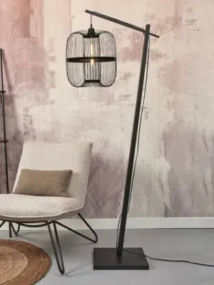 GOOD & MOJO Hokkaido stojací lampa, 176 cm, černá Objednat Nyní