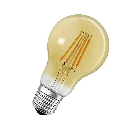 Rychlé Dodání LEDVANCE SMART+ WiFi E27 6W Classic zlatá 2 400K