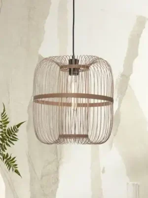 Nejlepší Cena GOOD & MOJO Hokkaido závěsná lampa výška 38 cm přírodní