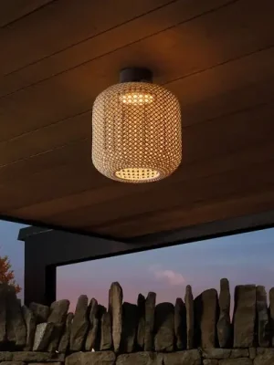 Finální Výprodej Venkovní stropní svítidlo Bover Nans PF/31 LED, hnědá barva