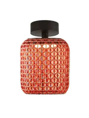 Venkovní stropní svítidlo Bover Nans PF/21 LED, červené Originální
