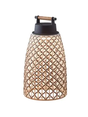 Originální Bover Nans M/49/R akumulátorová stolní lampa pro venkovní použití hnědá