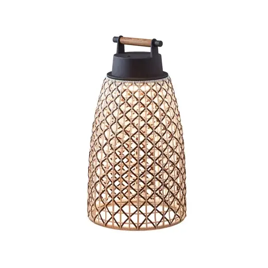 Originální Bover Nans M/49/R akumulátorová stolní lampa pro venkovní použití hnědá