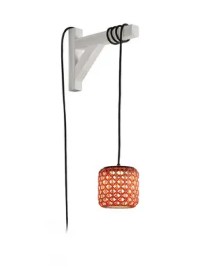 Bover Nans S/16/H LED závěsné, zástrčka, červená Oblíbený