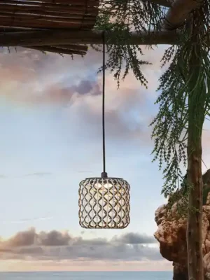 Bover Nans S/16/H LED závěsné, zástrčka, béžová Vrácení Zdarma