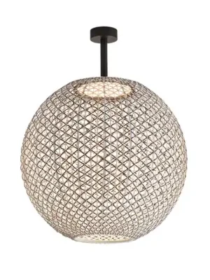 Venkovní stropní svítidlo Bover Nans Sphere PF/60 LED hnědé barvy Sleva