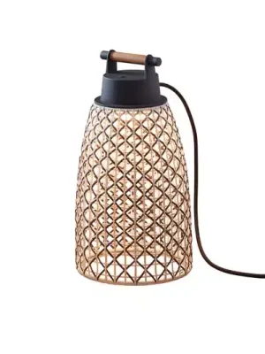 Stolní lampa LED Bover Nans M/41 pro venkovní použití, hnědá Akční Nabídka