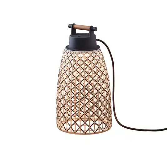 Stolní lampa LED Bover Nans M/41 pro venkovní použití, hnědá Akční Nabídka