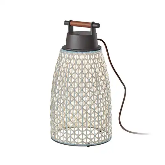 Aktuální Stolní lampa Bover Nans M/49 LED pro venkovní použití, béžová barva