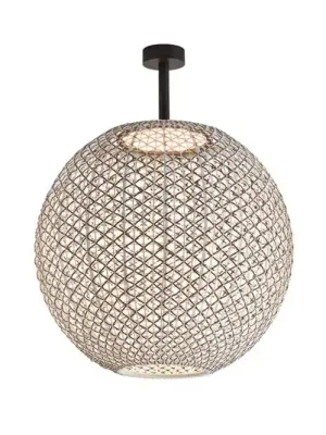 Venkovní stropní svítidlo Bover Nans Sphere PF/80 LED hnědé barvy Horká Nabídka