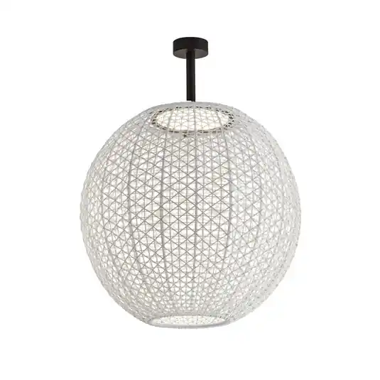 Super Cena Venkovní stropní svítidlo Bover Nans Sphere PF/80 LED béžové barvy