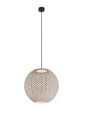 Bover Nans Sphere S/60 LED venkovní závěsné světlo hnědé barvy Kup Teď