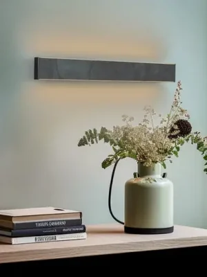 Super Cena Quitani Zino LED nástěnné světlo, 20W, šedá