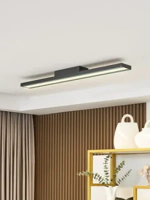 Stropní svítidlo Lucande Smart LED Leicy black 10 cm RGB CCT Super Cena