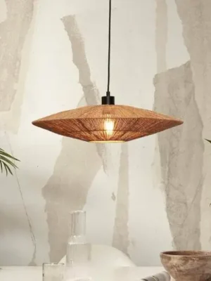 Ihned K Objednání GOOD & MOJO Závěsná lampa Iguazu Ø 55 cm přírodní