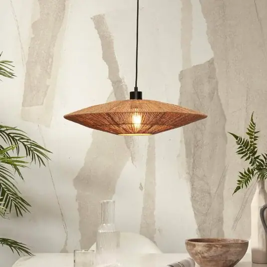 Ihned K Objednání GOOD & MOJO Závěsná lampa Iguazu Ø 55 cm přírodní