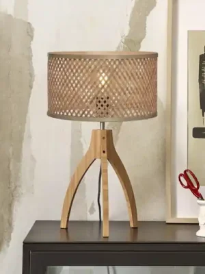 Horká Nabídka GOOD & MOJO Java stolní lampa třínožka přírodní