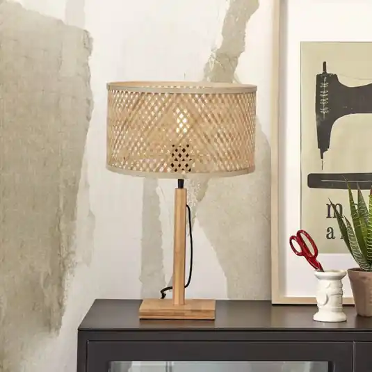 GOOD & MOJO Java stolní lampa, stojan, přírodní Vrácení Zdarma