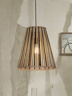 Levný GOOD & MOJO Merapi kyvadlový kužel 42cm přírodní/černý