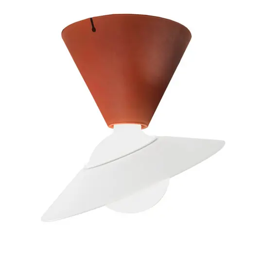 Stilnovo Fante LED stropní svítidlo, 2 700 K, červené Oblíbený