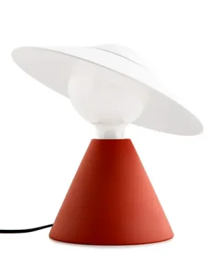 Rychlé Dodání Stilnovo Fante LED stolní lampa, 2 700 K, červená