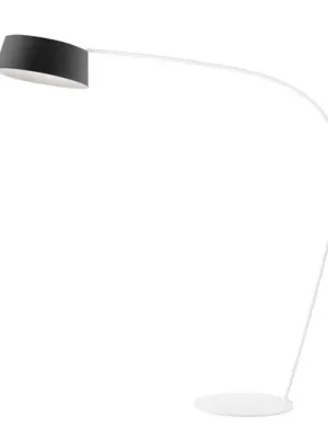 Stilnovo Oxygen FL1 LED oblouková lampa, černá Cenová Bomba