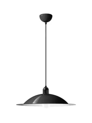 Ihned K Objednání Stilnovo Lampiatta LED závěsné světlo, Ø 50 cm, černé
