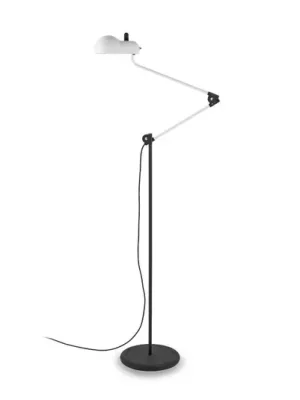 Víkendová Akce Stilnovo Topo LED stojací lampa, bílá