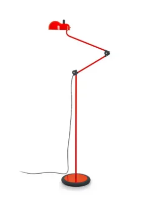 Stilnovo Topo LED stojací lampa, červená Výhodná Nabídka