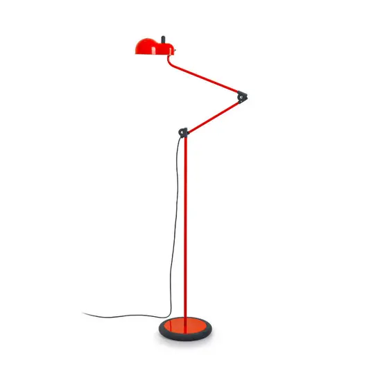Stilnovo Topo LED stojací lampa, červená Výhodná Nabídka